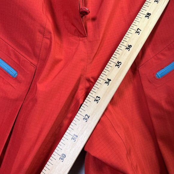Dynafit Ski Snowboard Pants GORE-TEX Women's Small (US) Orange Blue Zippers - Picture 15 of 16